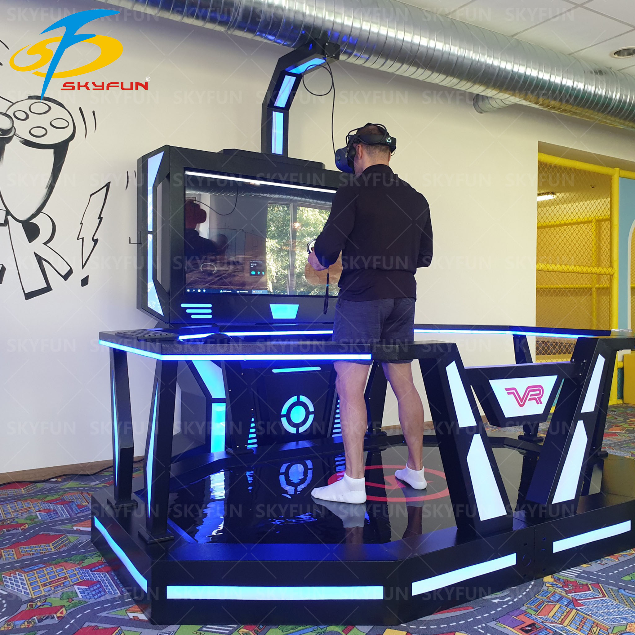 VR equipment landed in Lithuania's children's playground 2