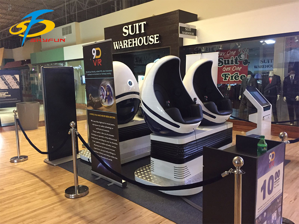 SKYFUN 9d vr egg cinema--mini vr park best product 2