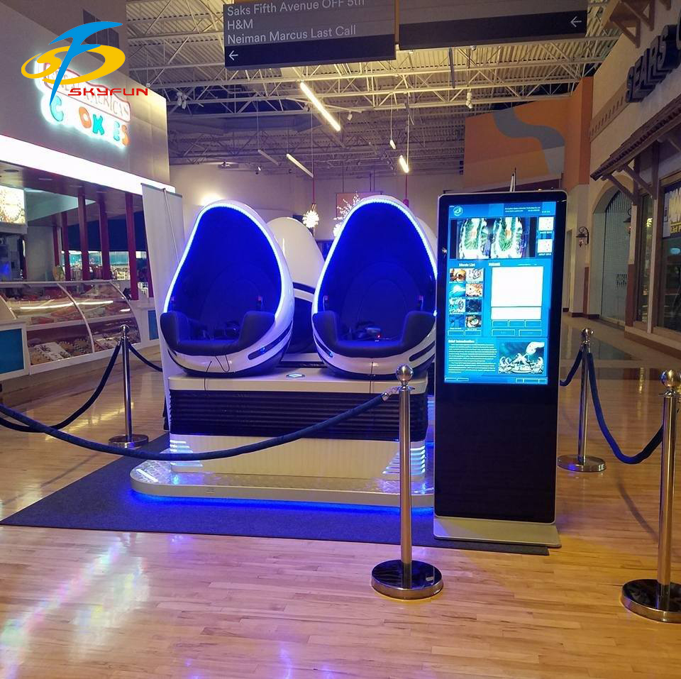 SKYFUN 9d vr egg cinema--mini vr park best product 5