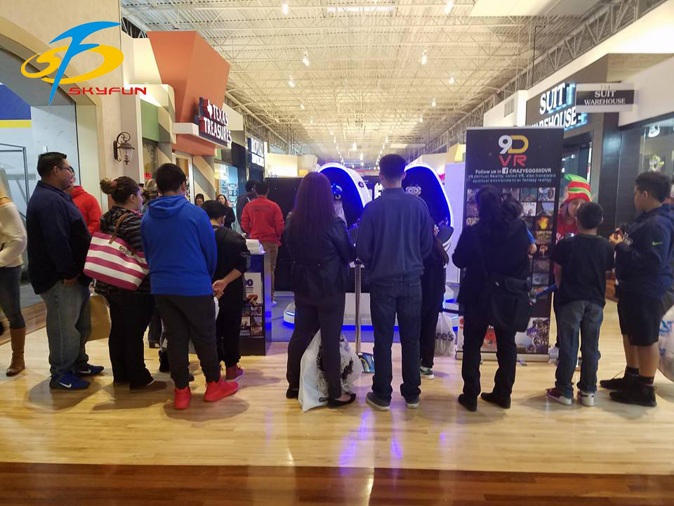 SKYFUN 9d vr egg cinema--mini vr park best product 4