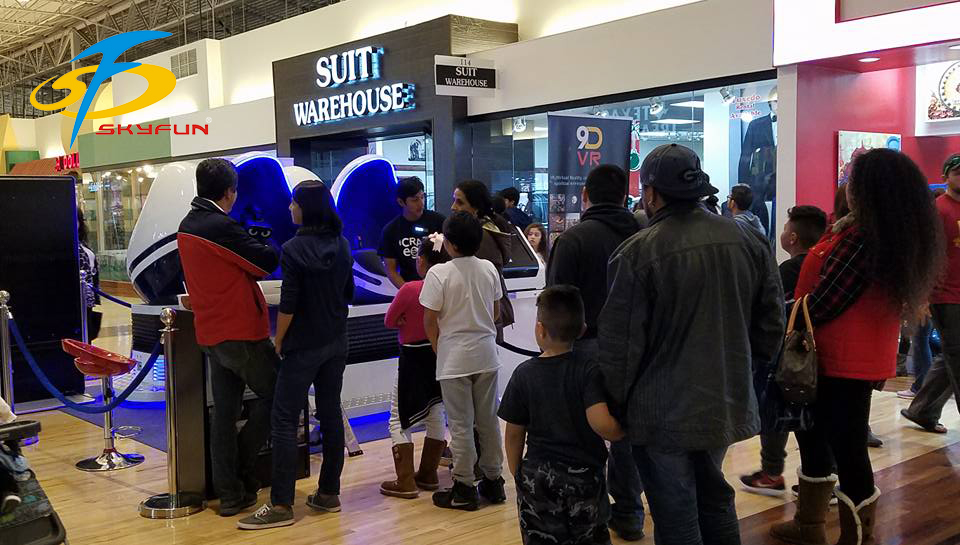 SKYFUN 9d vr egg cinema--mini vr park best product 3