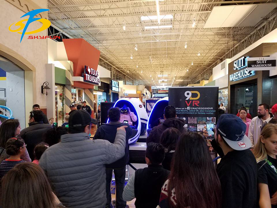 SKYFUN 9d vr egg cinema--mini vr park best product 1