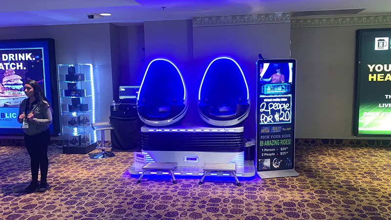 9D VR EGG CINEMA in Las Vegas USA 6