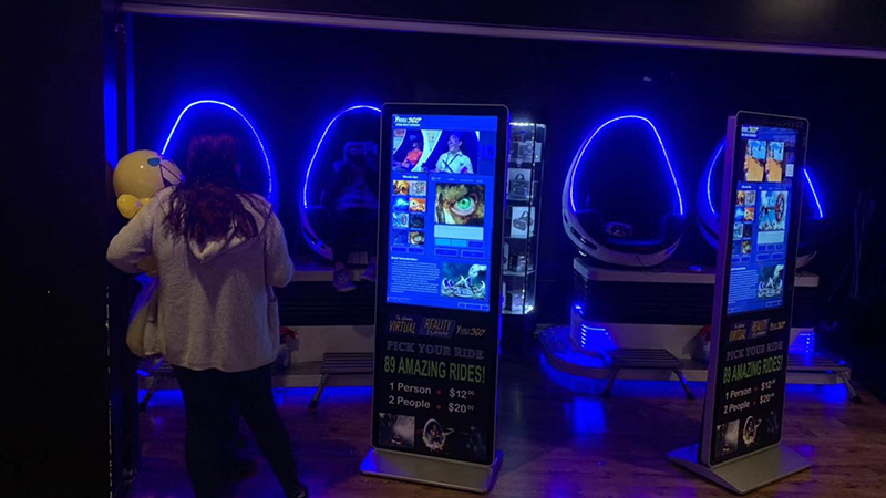 9D VR EGG CINEMA in Las Vegas USA 7