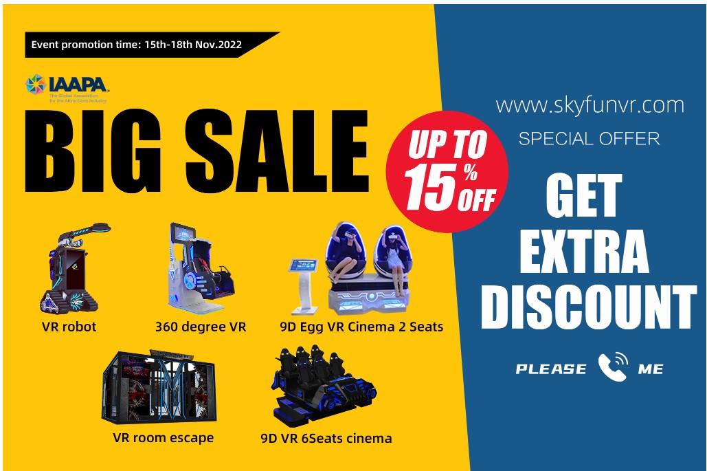What is Skyfun special offer for the IAAPA EXPO? | SKYFUN 1