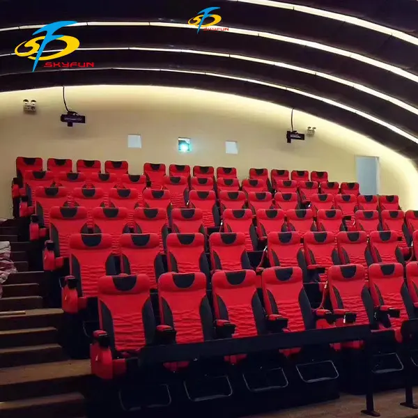 Multiplayer 5D Interactive Cinema – Immersive Five-Sense Experience 1