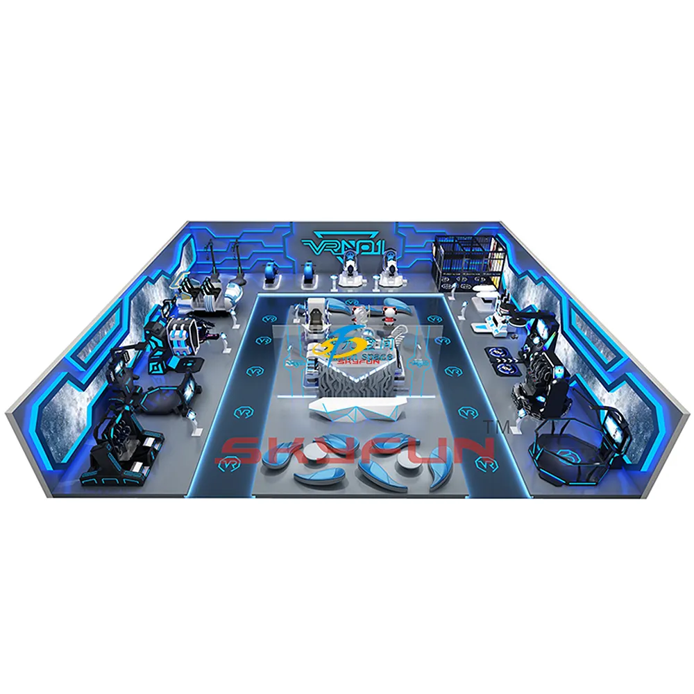 400㎡ Professional VR Theme Park Solution - China 9D VR Supplier Skyfun 1