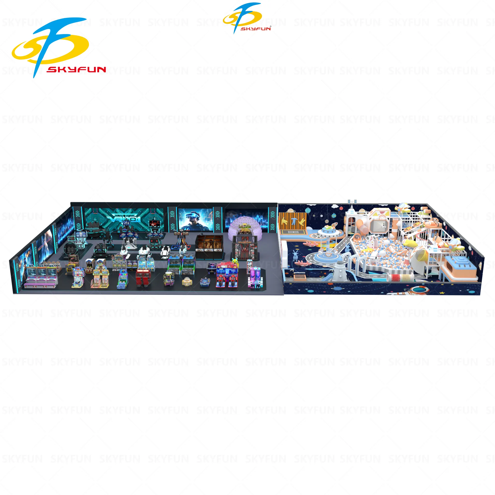 1300㎡ VR & Arcade Theme Park in China – Immersive Tech & Fun Venue 1