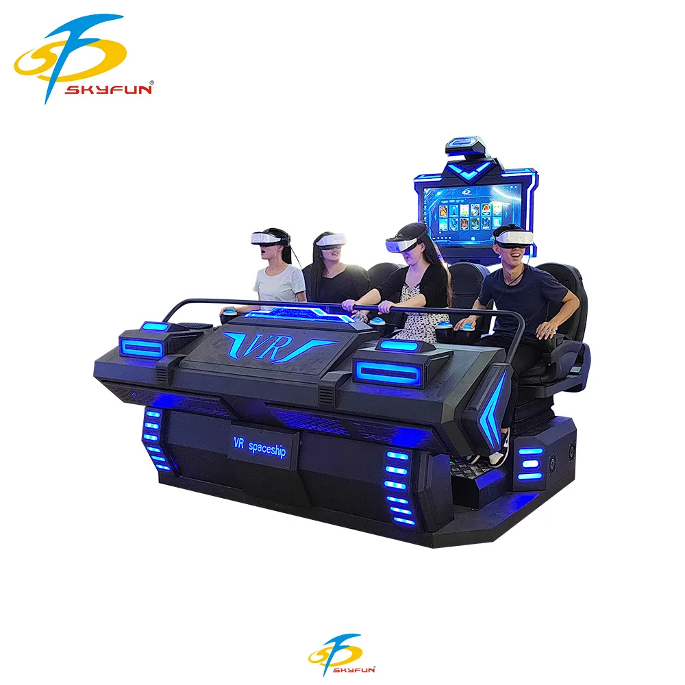 4-Seater VR Cinema: Ultimate Multiplayer Experience 1
