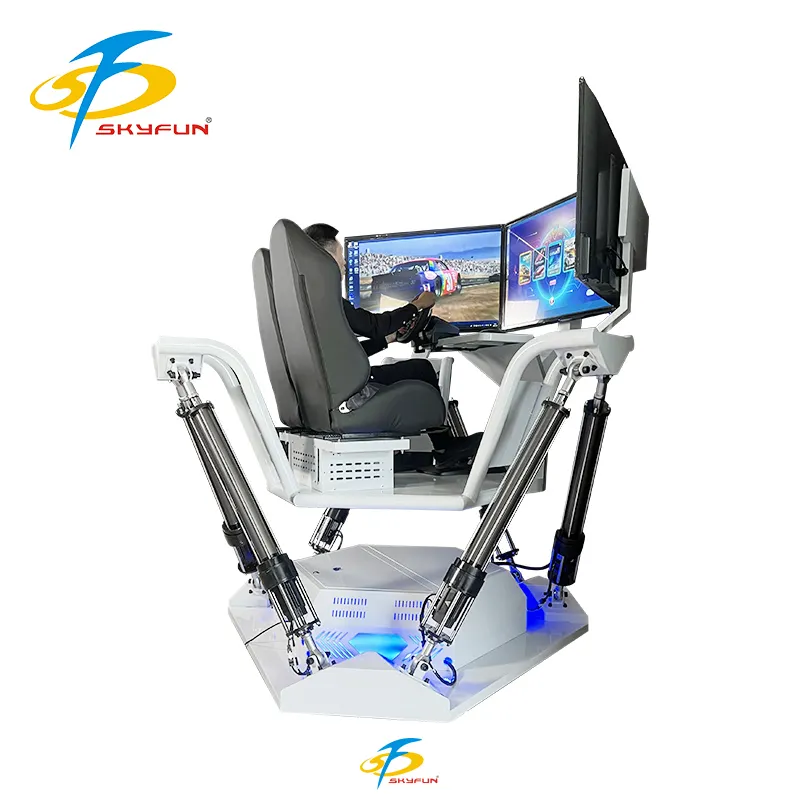 Realistic 6DOF Racing Game Machine 1