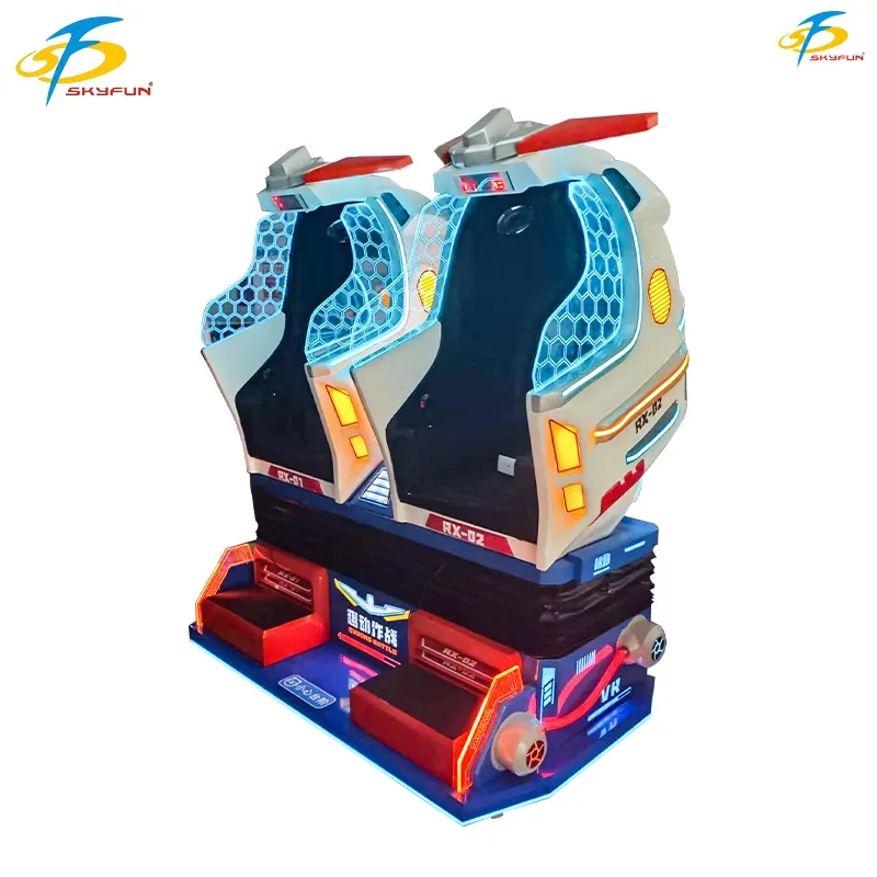 Ultimate VR Combat: 2-Seat Cinema Experience with Dynamic Motion Seats 1