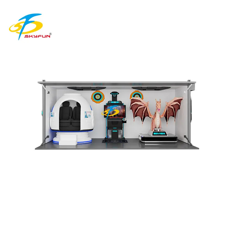 SkyFun VR Container - Ultimate VR Amusement Park Experience 1