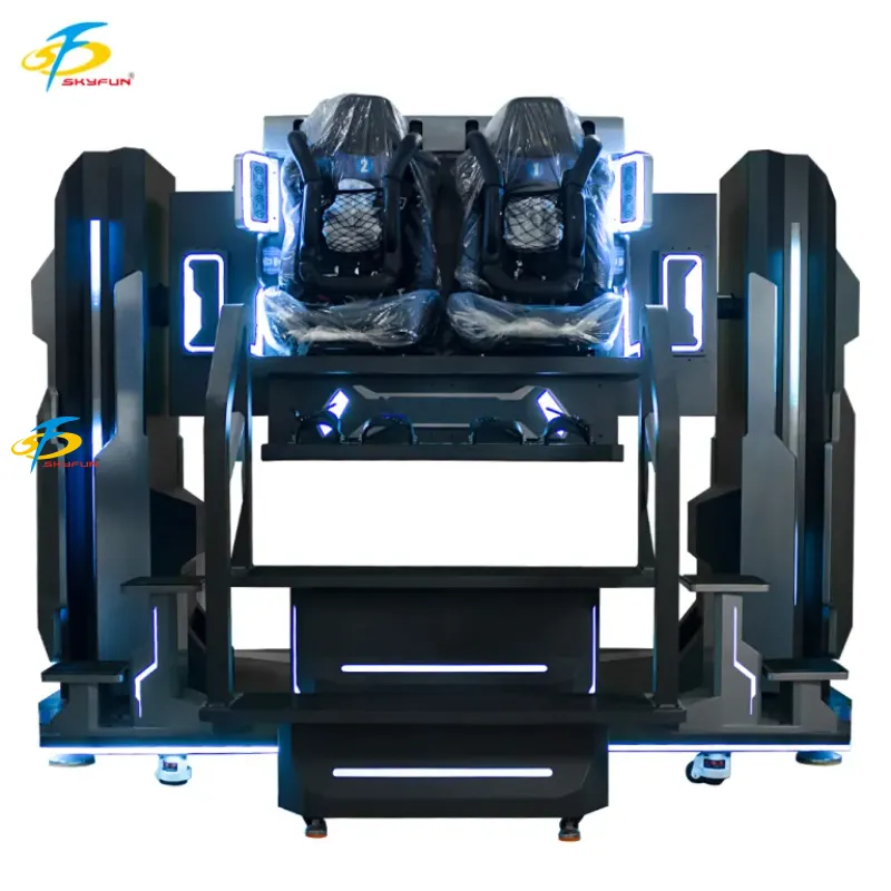 SkyFun VR Flight Simulator - 720° Rotation, High-End Features 1