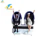 9D VR Egg Cinema: Luxurious Design, Dynamic Motion Ride, 100+ Games, Special Effects, HD Audio, Interactive Games Handles 1