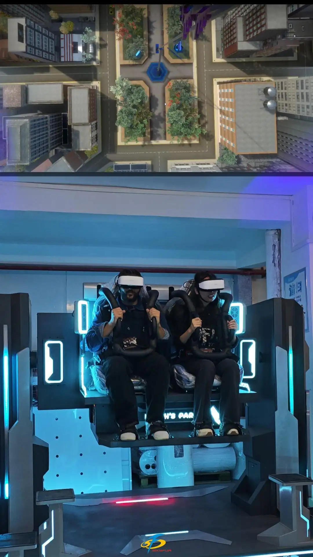 720° VR Flying Simulator - Skyfun 1