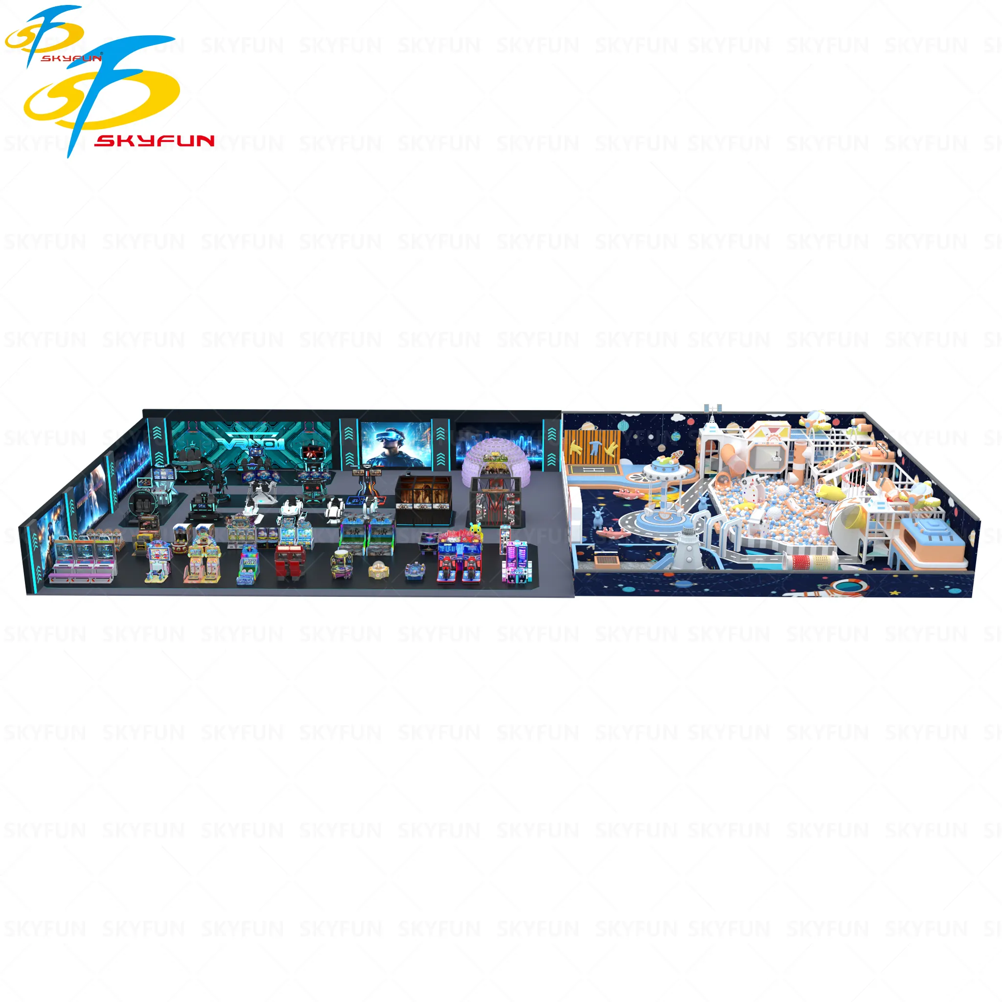 Immersive VR & Arcade Amusement Park - 1,300 sqm Entertainment Haven 1