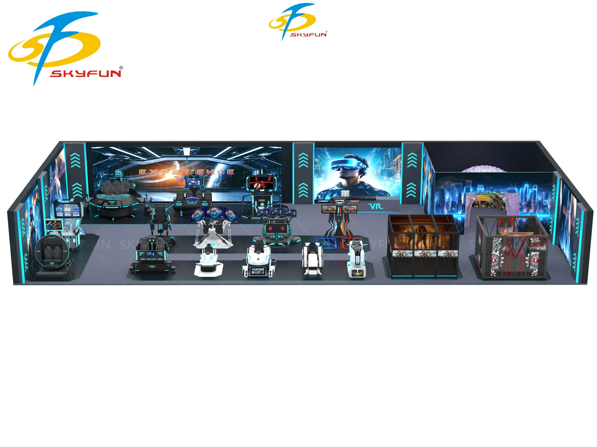 Chinese VR Theme Park: Immersive Entertainment & Thrilling Games 1