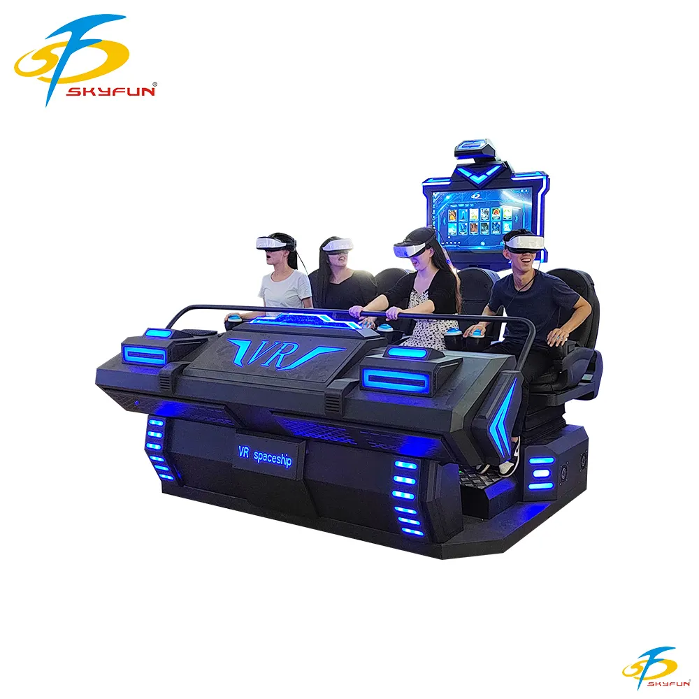 4-Seater Multi Person VR Cinema with Special Effects 1