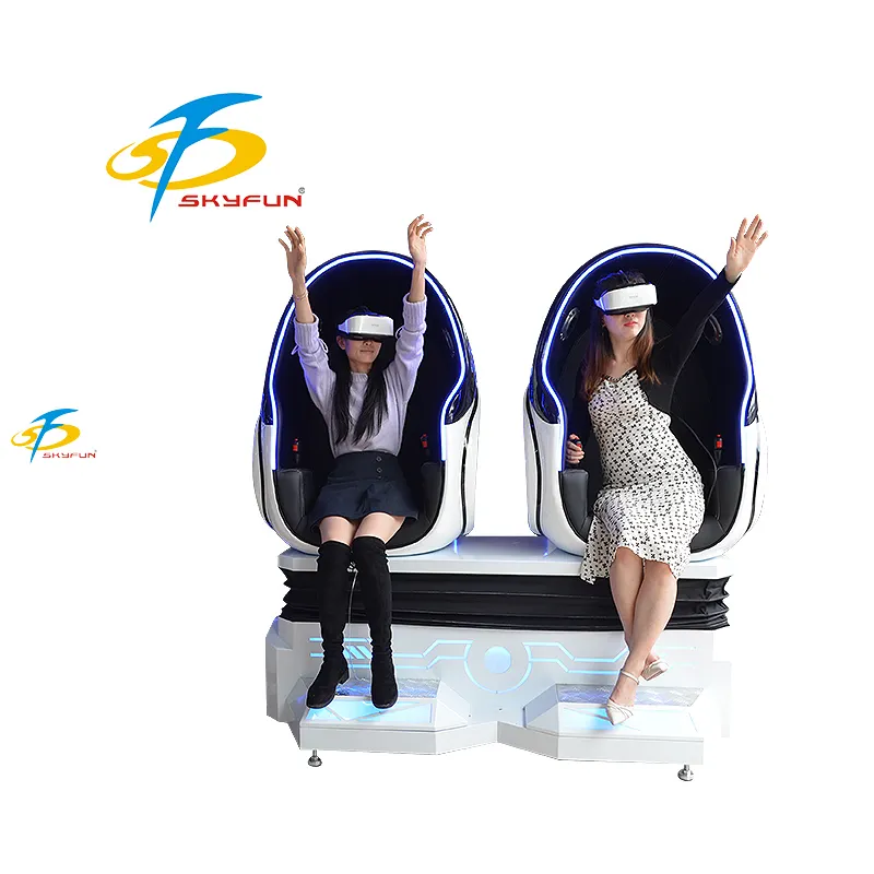 9D VR Egg Cinema Deluxe Edition with Motion Ride 1