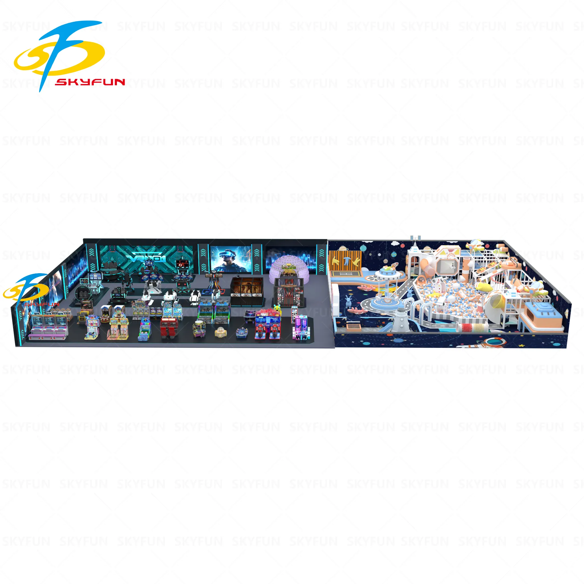 VR & Arcade Amusement Park: Immersive Entertainment Experience 1