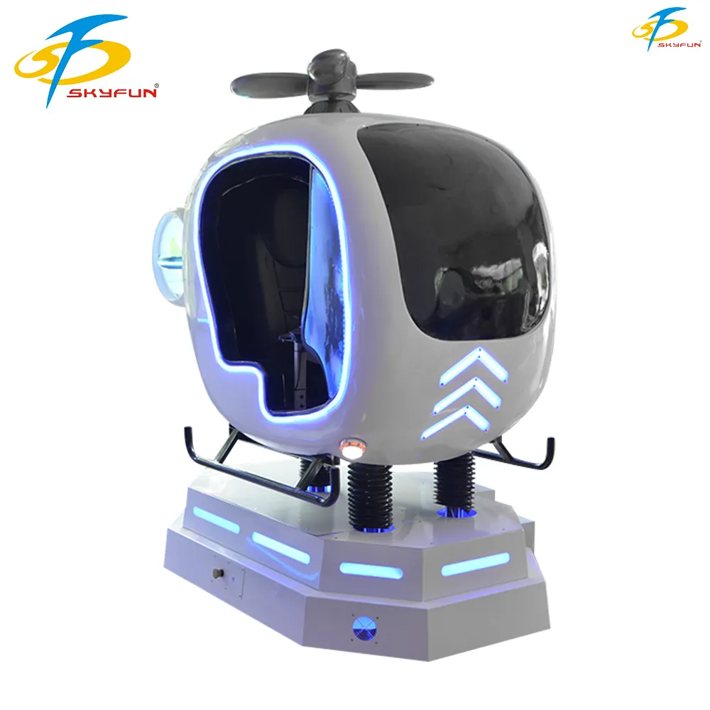 9D VR Helicopter Flight Simulator - Immersive Flying Experience 1