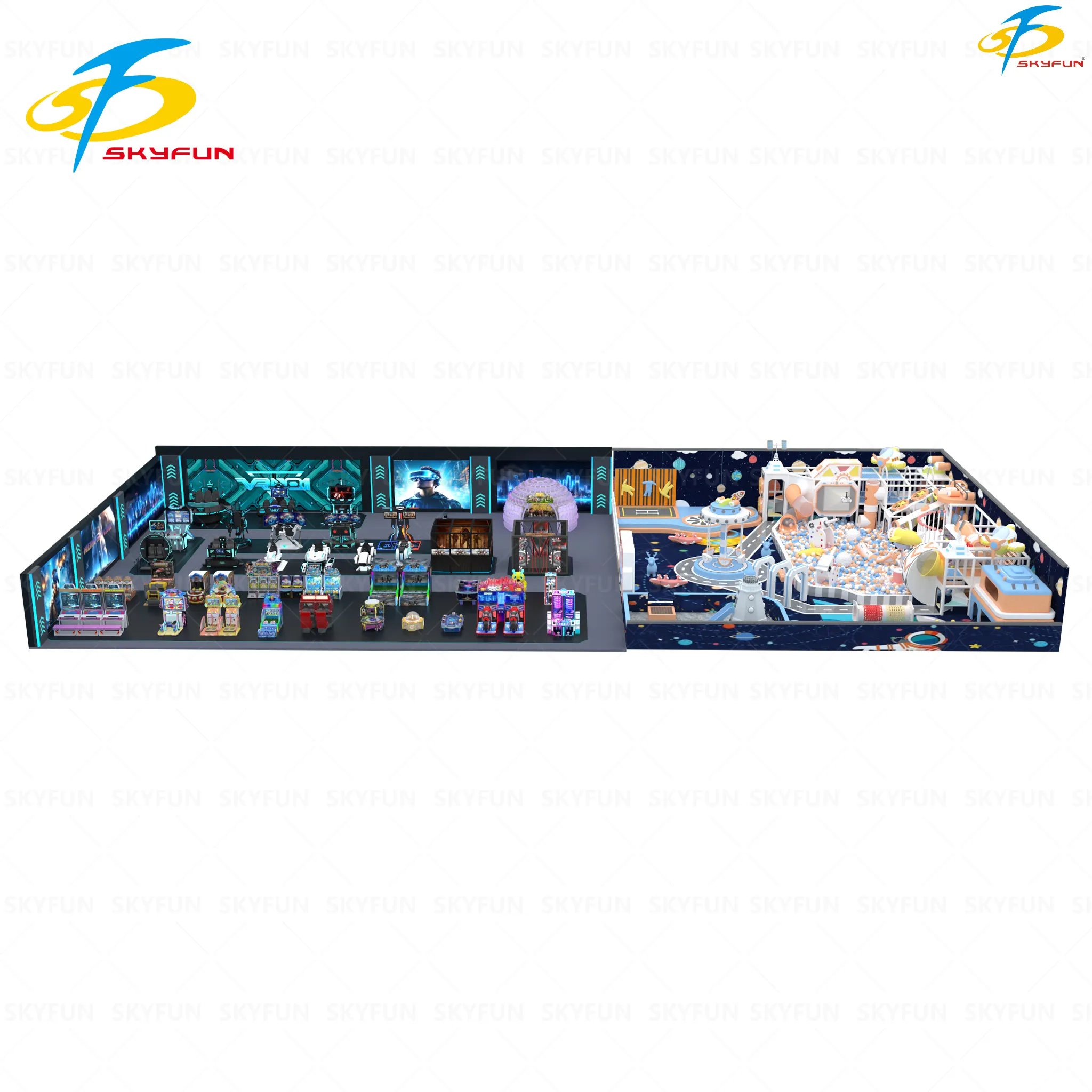 1,300 sqm VR & Arcade Amusement Park: Immersive Entertainment 1