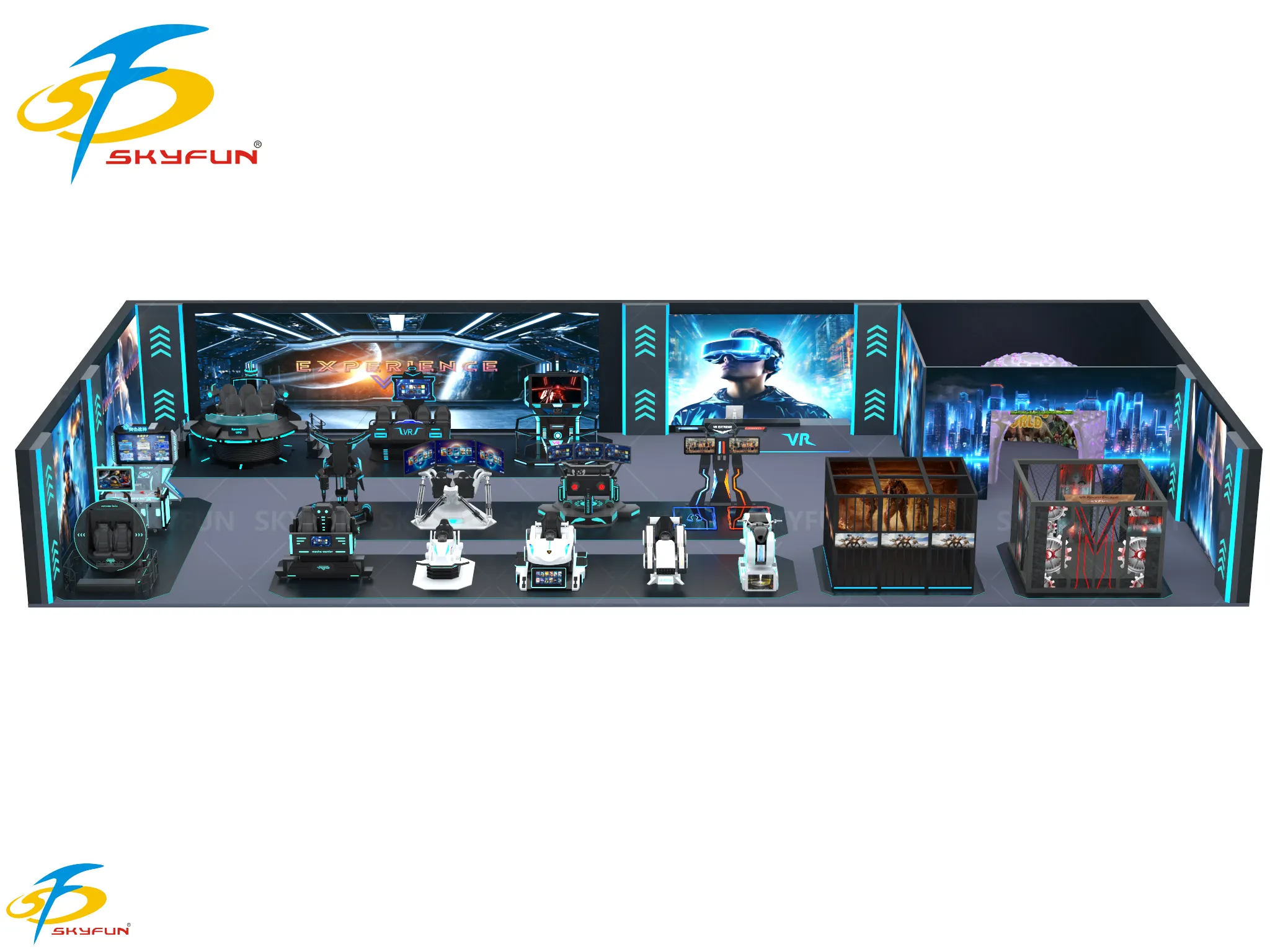 SKYFUN VR Theme Park: Immersive Virtual Reality Entertainment 1