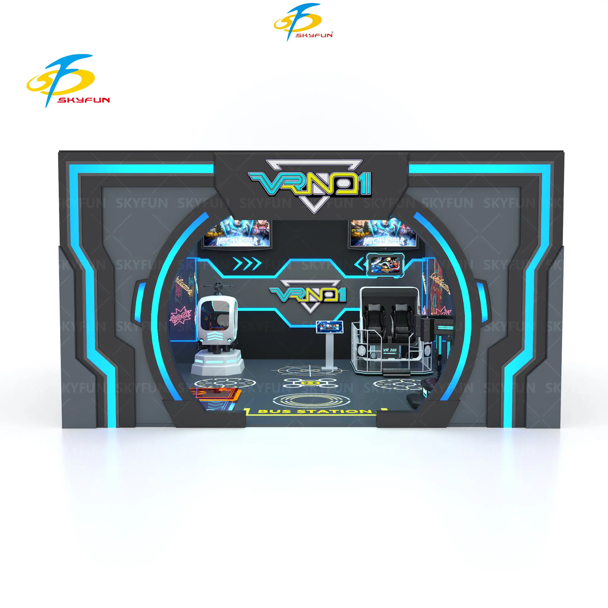 Custom virtual reality theme park supplier | SKYFUN 1