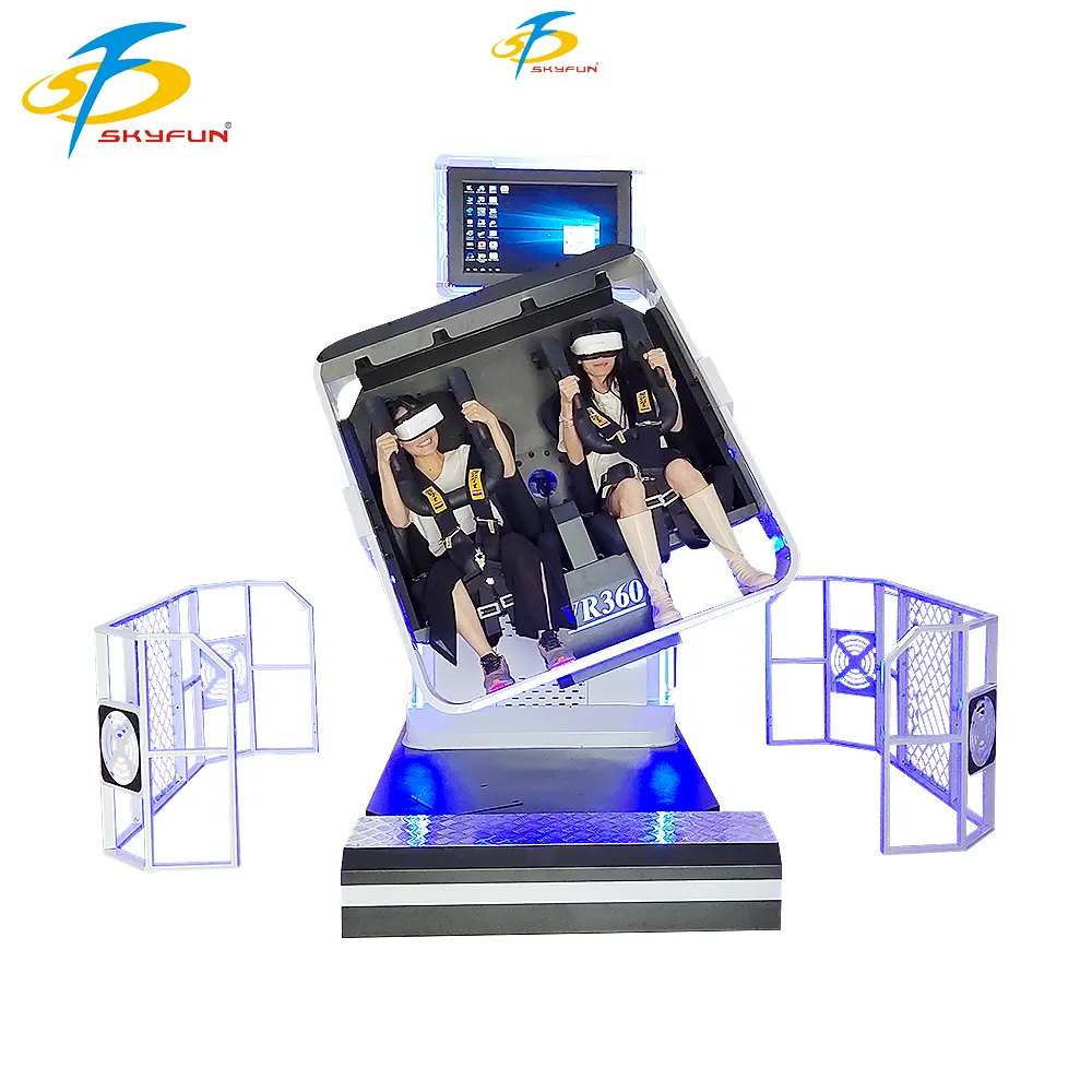 Professional vr 360 flight simulator factory | SKYFUN 1
