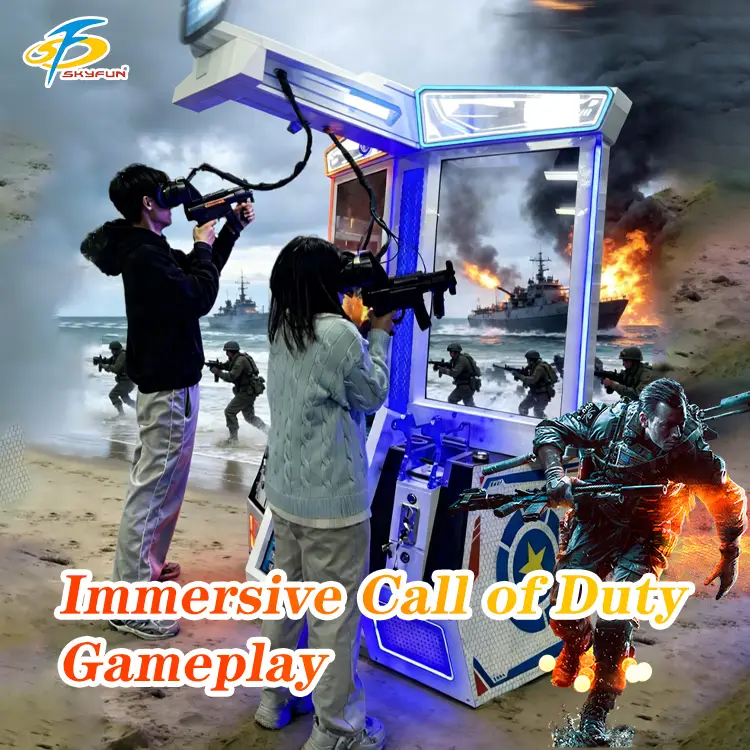 China Iron Beach Defense VR: The Ultimate 2-Player Tactical Shooter manufacturers - SKYFUN 1