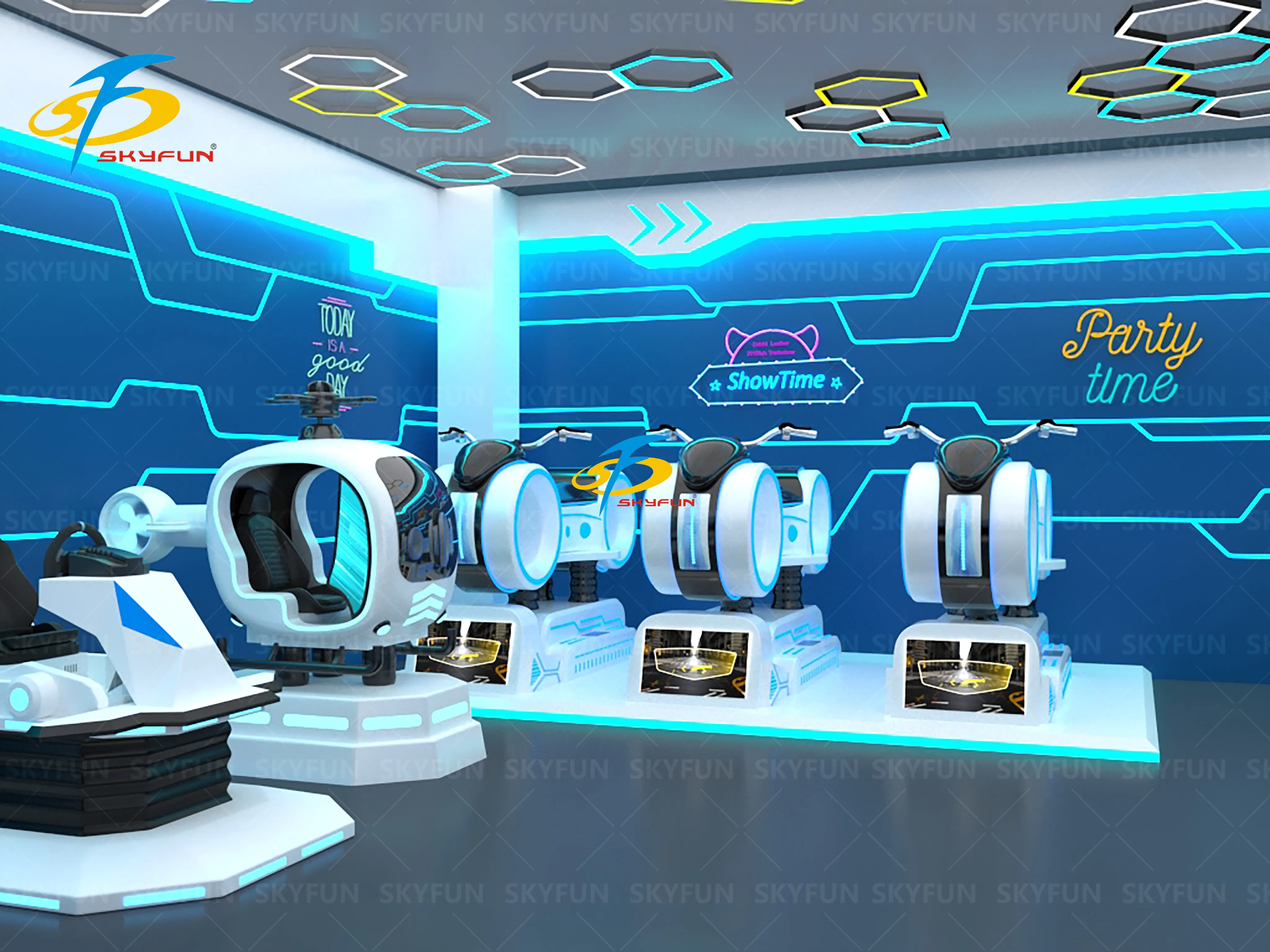 Skyfun VR Amusement Park – Immersive Indoor Virtual Reality Entertainment 1