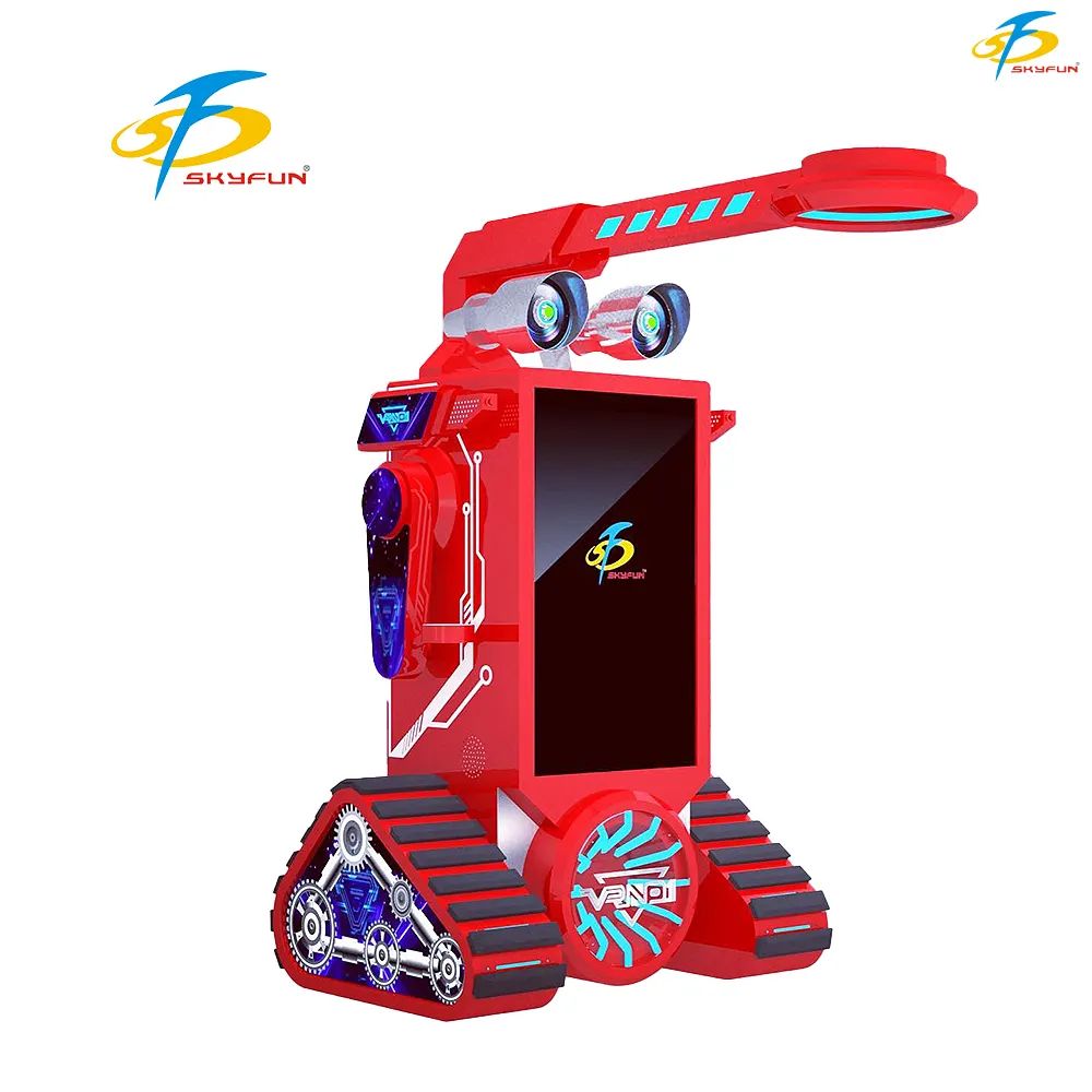 VR ROBOT Standing VR Arcade Machine with HTC Vive, 100+ Games, Infrared & Sound 1