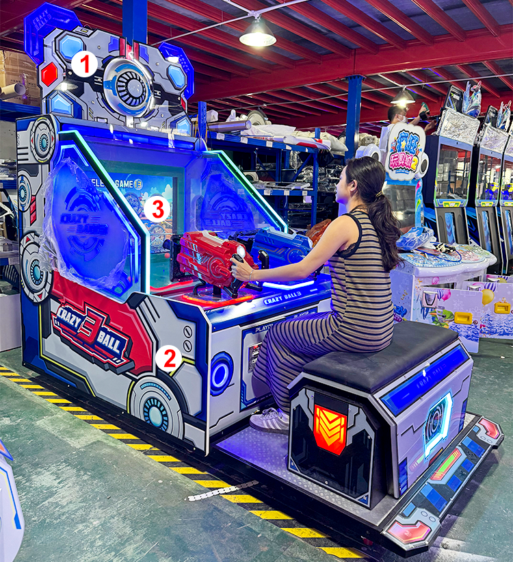 Crazy Ball 3: Dual-Player Arcade Shooting Game with Customization & Rewards 13