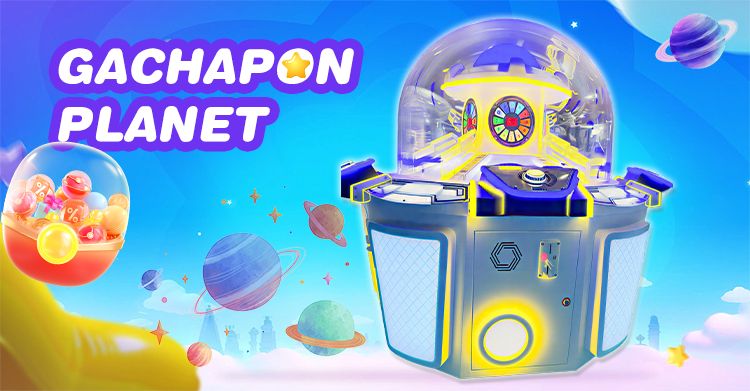 Eng yaxshi 4 o'yinchi uchun 220V Gashapon Planet Arcade Mashina Aylanuvchi O'yini, Blind-Box Sovrinlari Ishlab Chiqaruvchisi | SKYFUN 8