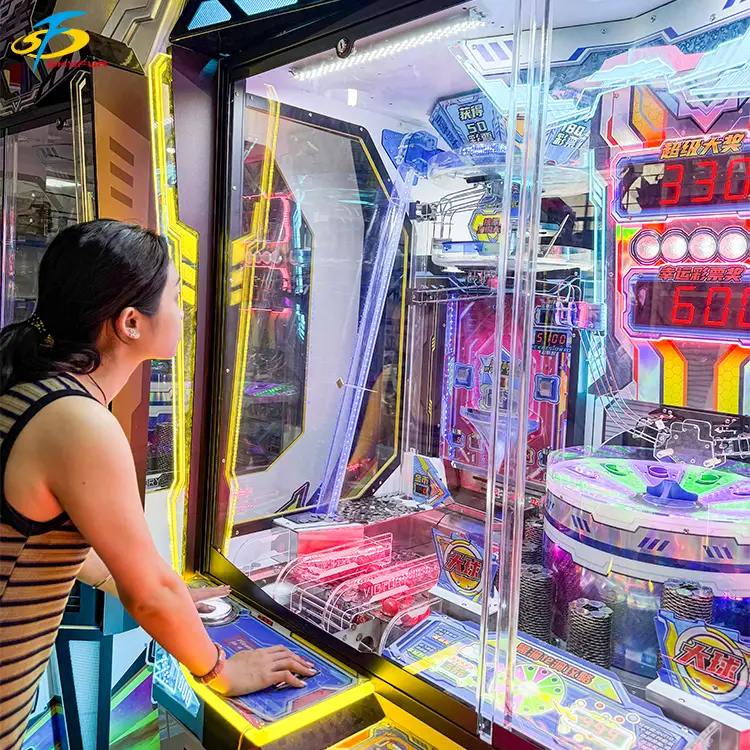 Истеҳсолкунандаи бозии Quality Space Rovers, Jackpot Dual-Zone, HighROI Arcade Machine Station, Бозии ... 1