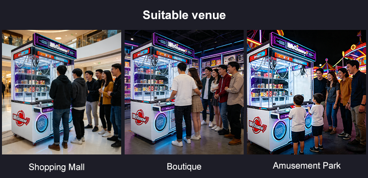 Machine d'arcade à deux joueurs avec boîte mystère et paiement mobile - SKYFUN 16