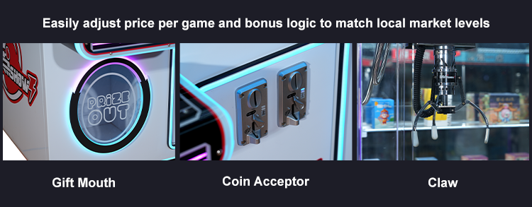 Machine d'arcade à deux joueurs avec boîte mystère et paiement mobile - SKYFUN 12