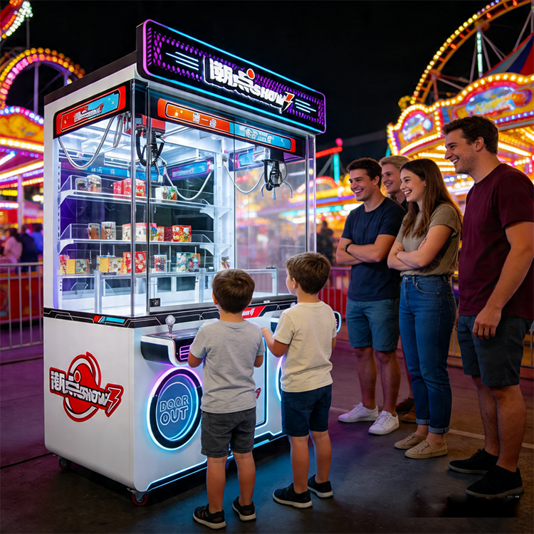 Machine d'arcade à deux joueurs avec boîte mystère et paiement mobile - SKYFUN 13