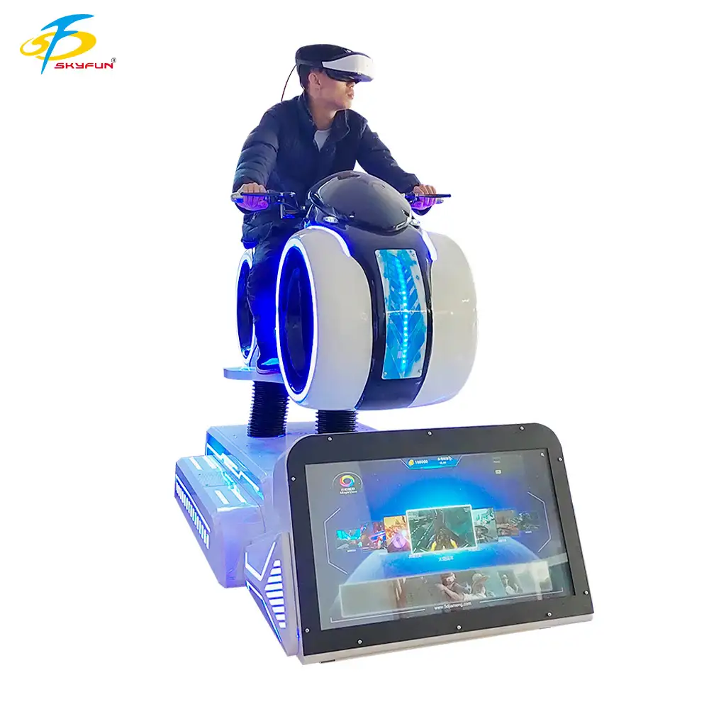 Vídeo de demostración del producto Crazy Motorbike 9D VR Simulator de SKYFUN
