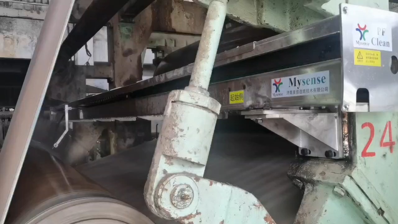 Limpeza de alta pressão do rolo de vácuo