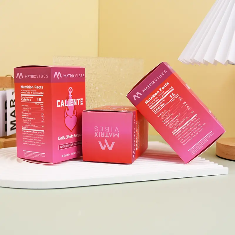 Libido Support Paper Boxes Custom Printed Personal Care 1
