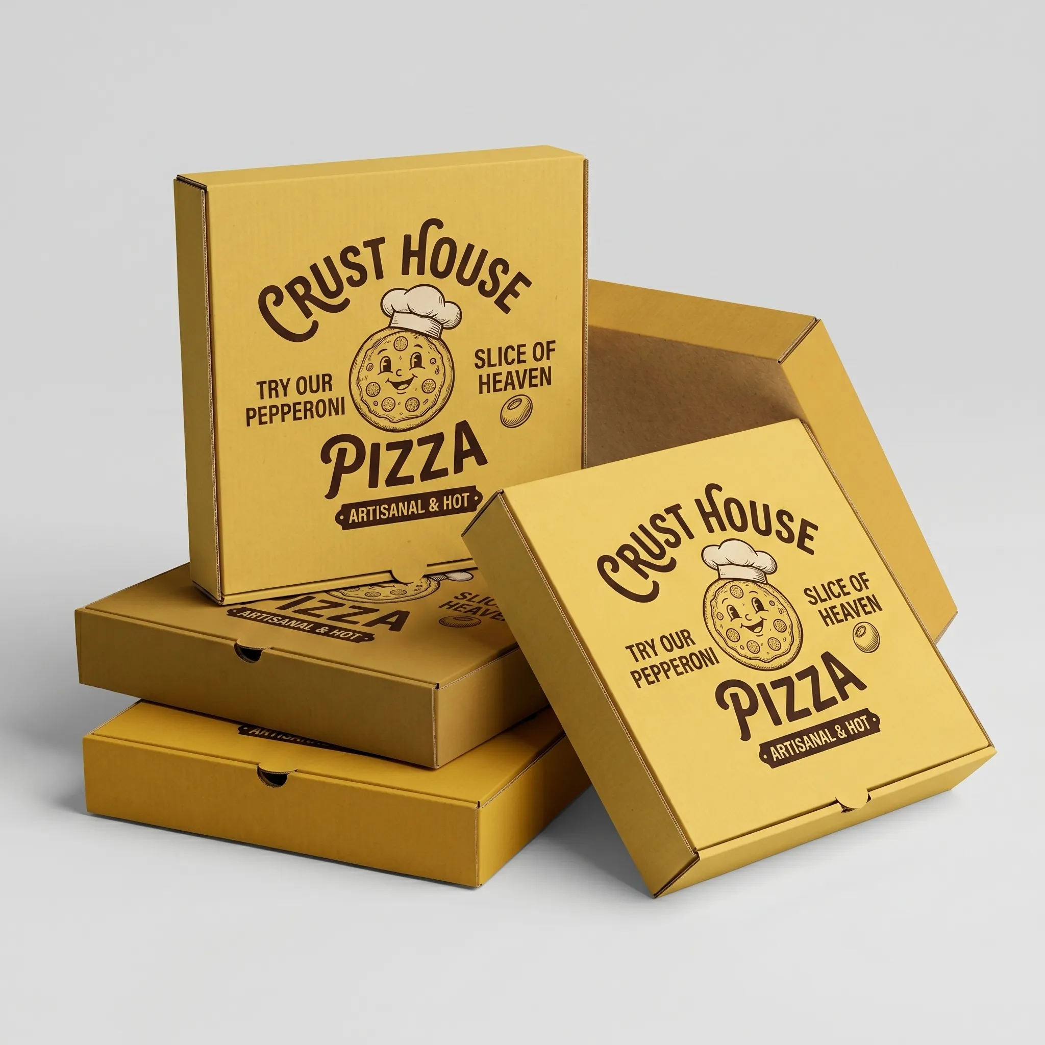 Brown Takeaway Boxes Take Away Paper Box Wholesale - LLC 4