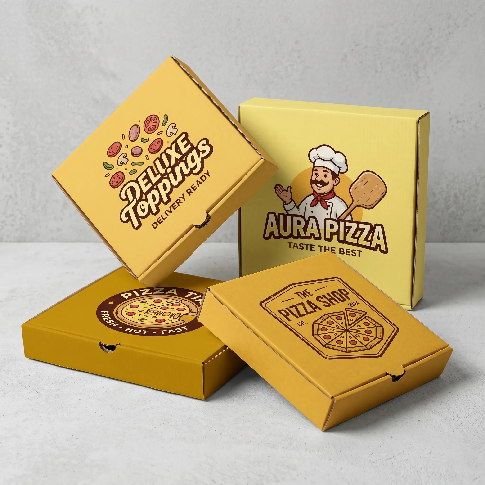 Brown Takeaway Boxes Take Away Paper Box Wholesale - LLC 2