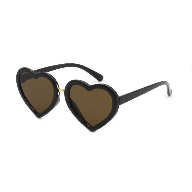HPK24087 Kids UV400 Heart Shape Lightweight PC Sunglasses 1