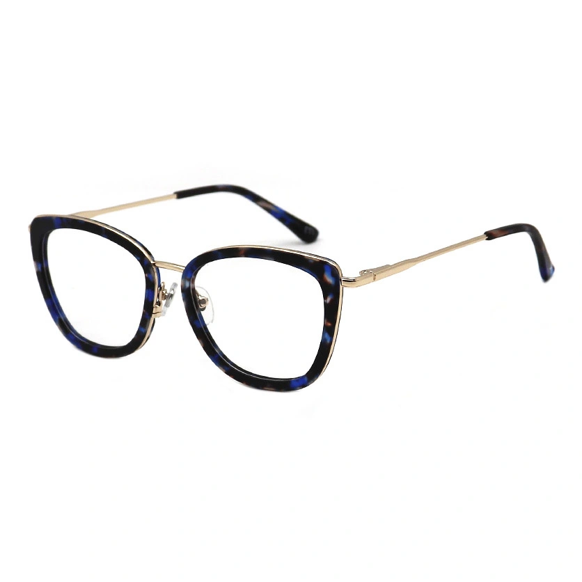 HA23341 Lightweight Square Cat Eye Acetate Optical Frames 1