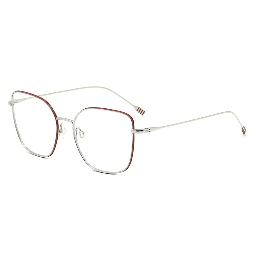 HMT24007 Ultra Light Geometric Titanium Optical Frames 1