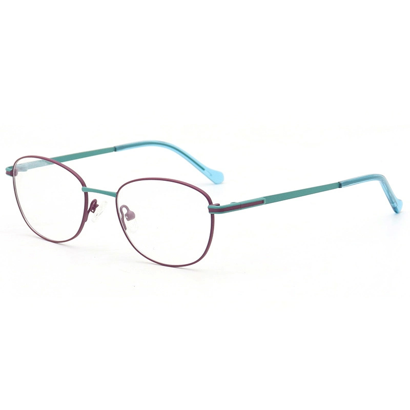 HMRK24007 Lightweight Oval Kids Metal Optical Frames 1