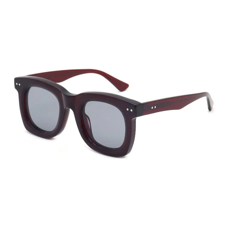 Bold Thick Frame Acetate Sunglasses HA25638 1