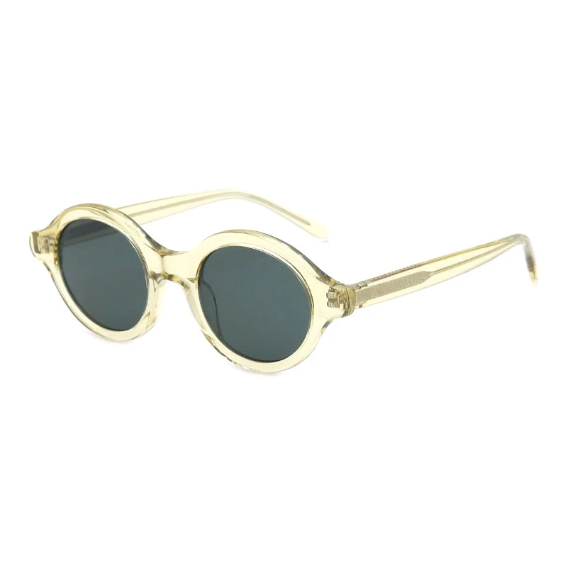Retro Round Acetate Sunglasses HA25661 1