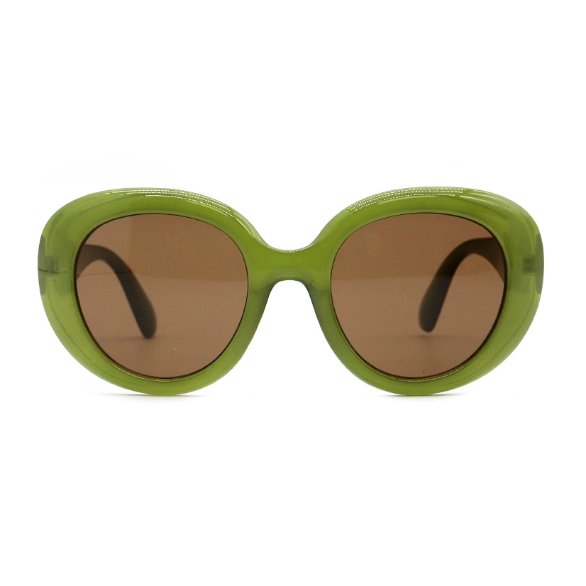 Round Oversized Polycarbonate Sunglasses HP251290 1